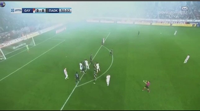 Το γκολ του Ένγκελς - Ολυμπιακός 1-0 ΠΑΟΚ 22.10.2017