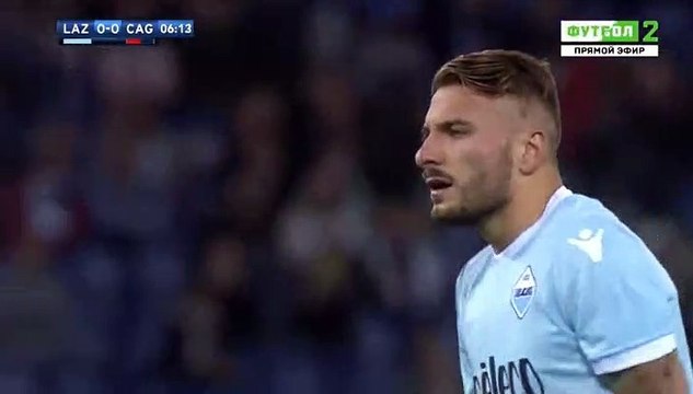 Ciro Immobile Goal HD - Lazio	1-0	Cagliari 22.10.2017