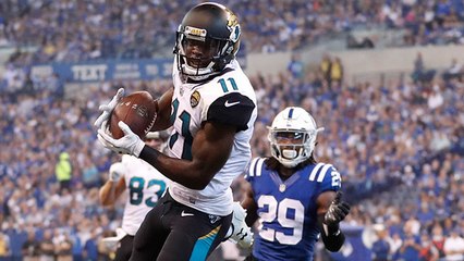 Off to the races! Marqise Lee picks up 45 yards on catch across the middle