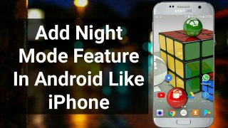 How To Add Night Mode Feature In Android Hindi-Urdu - How To Enable Night Mode In Android