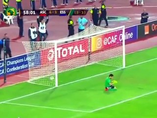 وليد سليمان يحرز الهدف الخامس في مباراة  الأهلي Vs  النجم الساحلي
