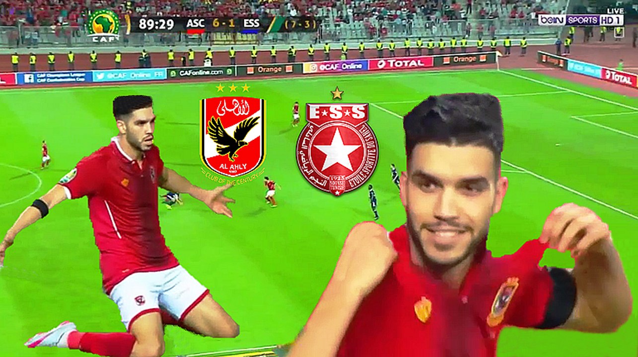 الأهداف الكاملة لمباراة الأهلي المصري و النجم ا...