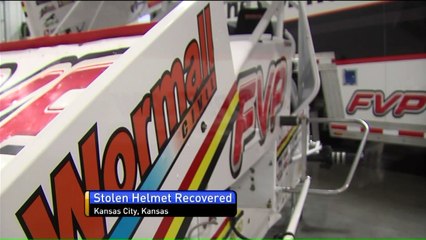 Race Car Driver Tracks Down Stolen Helmet With Help from Social Media