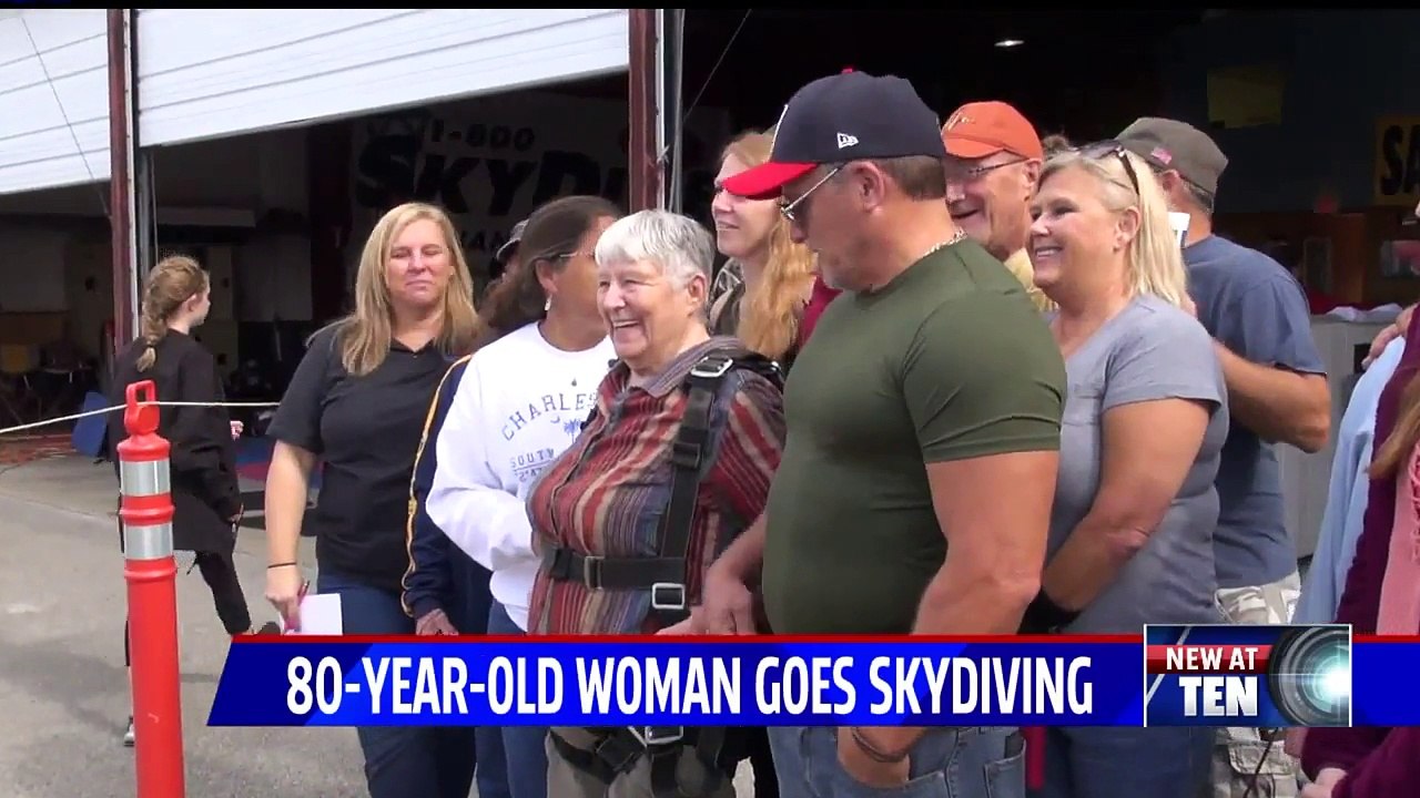 Indiana Woman Fulfills Lifelong Dream of Skydiving Ahead of 80th Birthday