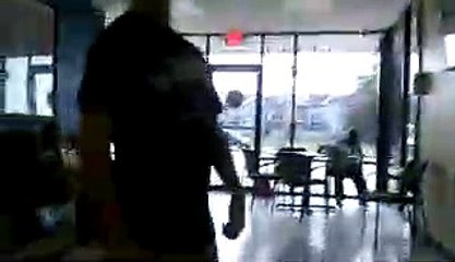 Ryan & I dancing to the Cha Cha slide