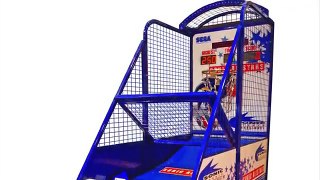 1998 MINI BASKETBALL SHOOT OUT ARCADE GAME by Basic Fun