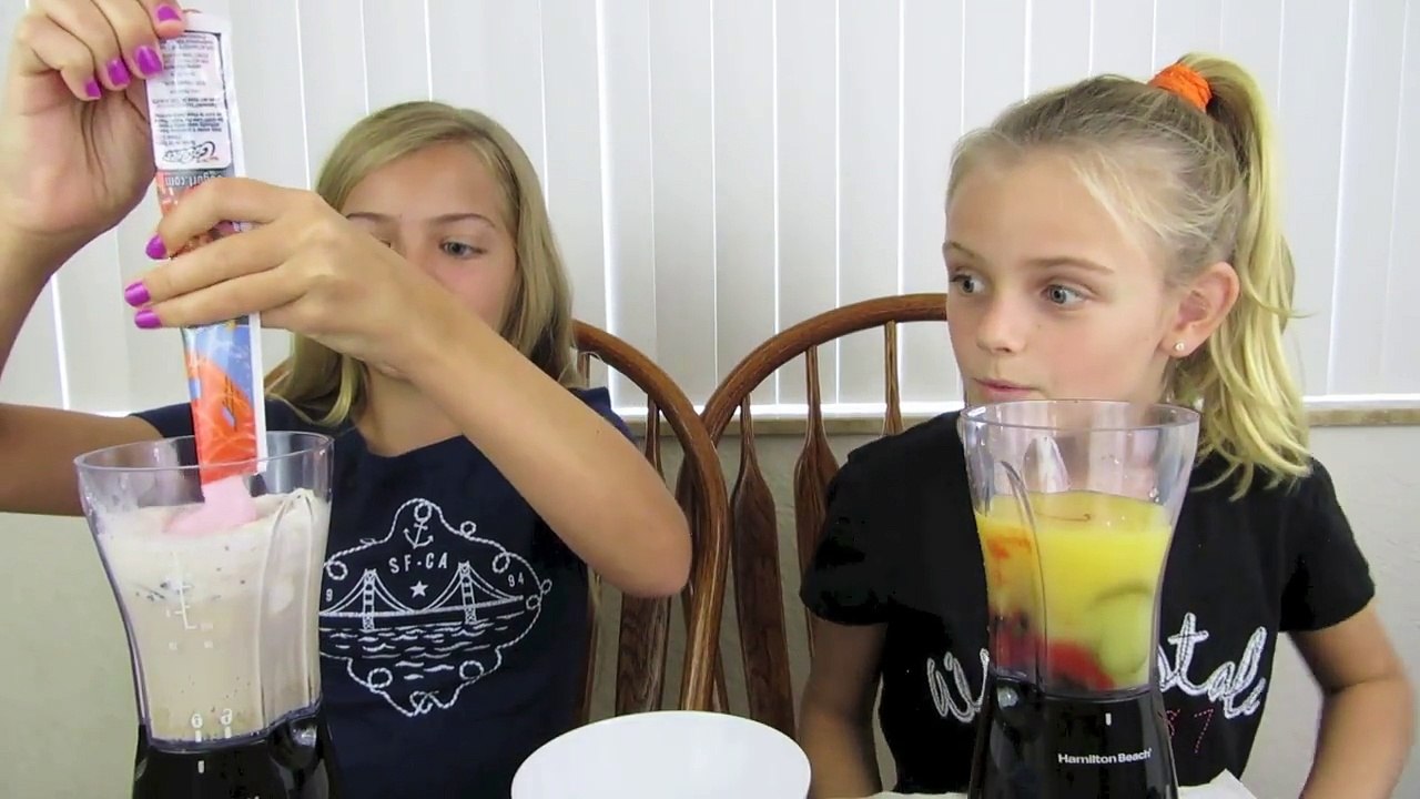 Smoothie Challenge ~ Jacy and Kacy