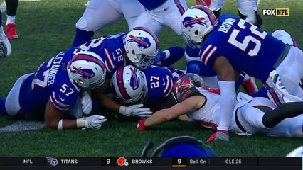 Tre'Davious White comes up huge with a crucial forced fumble