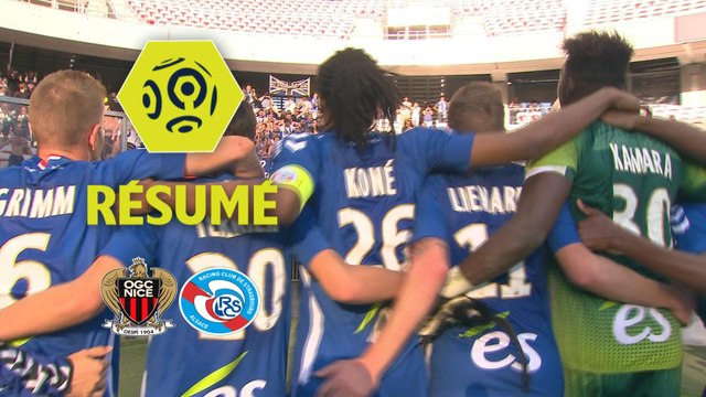OGC Nice - RC Strasbourg Alsace (1-2) - Résumé - (OGCN-RCSA) / 2017-18