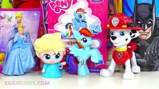 Balls Surprise Cups Paw Patrol Frozen Elsa Kinder Egg Disney Princess Cinderella My Little Pony Toys