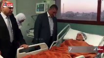 محافظ كفر الشيخ ورئيس الجامعة يتفقدان المستشفى الجامعى للاطمئنان على المرضى