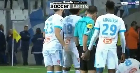 Neymar Red Card HD - Marseille 2-1 PSG  22/10/2017 HD