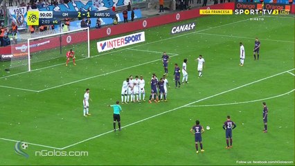 Edinson Cavani Amazing 93rd Minute Equalizer vs Marseille (2-2)