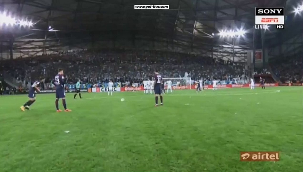 Marseille 2-2 PSG : Incroyable but d'Edinson Cavani  22.10.2017