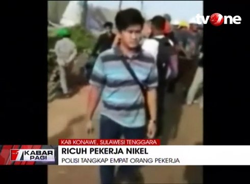 Bentrok Pekerja Asing dan Lokal di Perusahaan Nikel