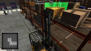 Warehouse & Logistics Sim (Forklifter new) Pt 2 High Bay Warehouse (forklift Sim Game)
