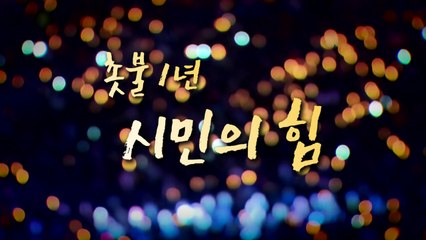 [영상] '촛불 1년, 시민의 힘'  / YTN