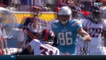 Hunter Henry turns short pass into big-time 34-yard gain