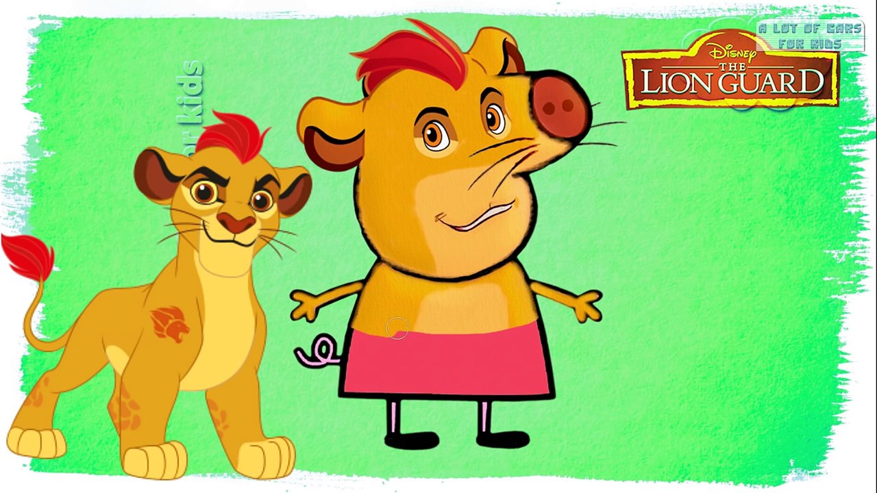 Peppa Pig Hey Duggee Coloring Pages | The Lion Guard Spider-Man Venom Doc McStuffins