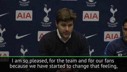 Download Video: Wembley finally feels like Tottenham's home - Pochettino