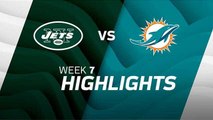 Jets vs. Dolphins highlights | Week 7