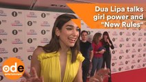 Dua Lipa talks girl power and 