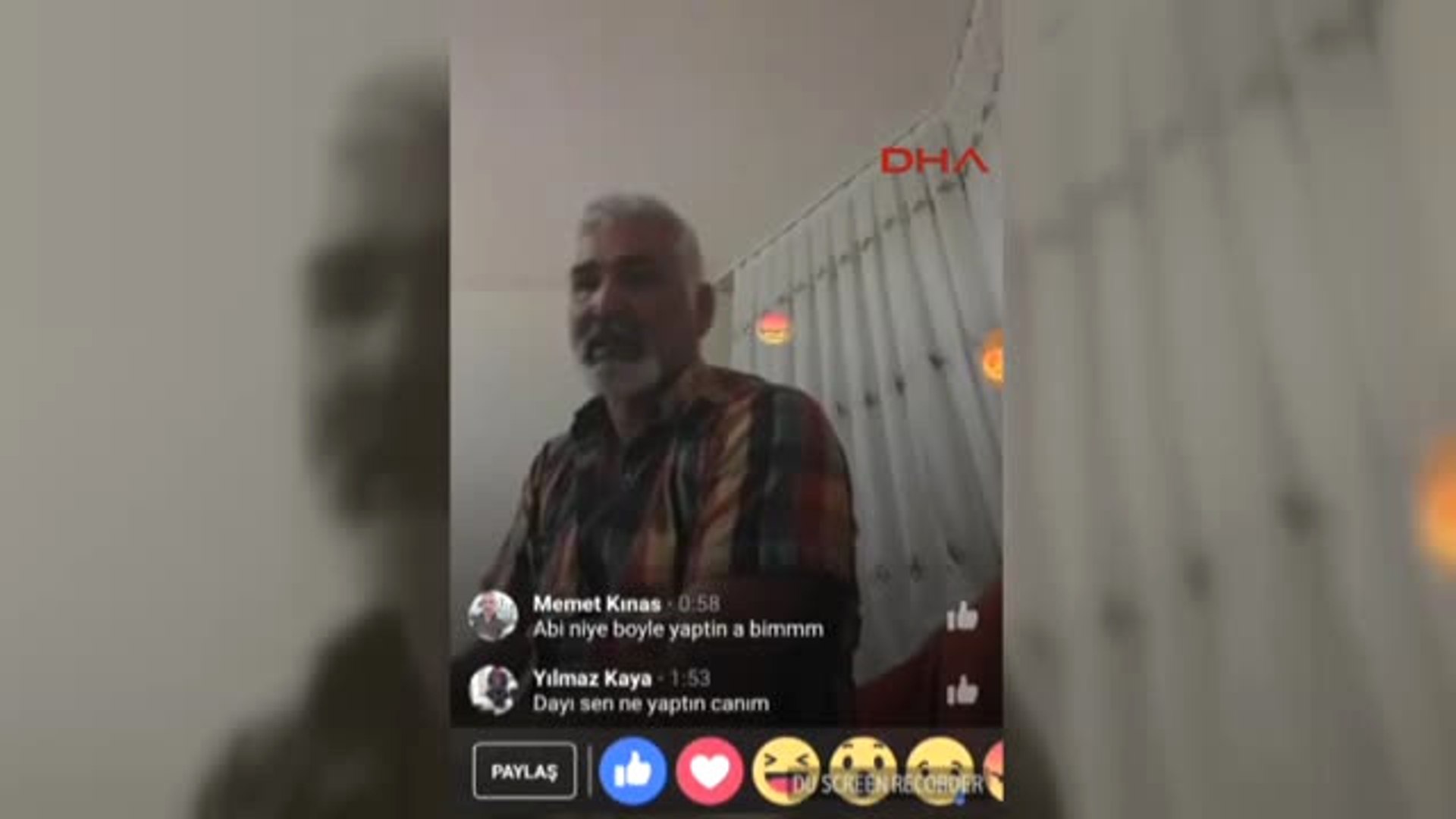 kayseri sosyal medyadan canli yayin yapip intihar etti dailymotion video