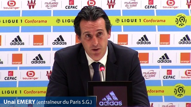 OM-PSG : la réaction d'Emery