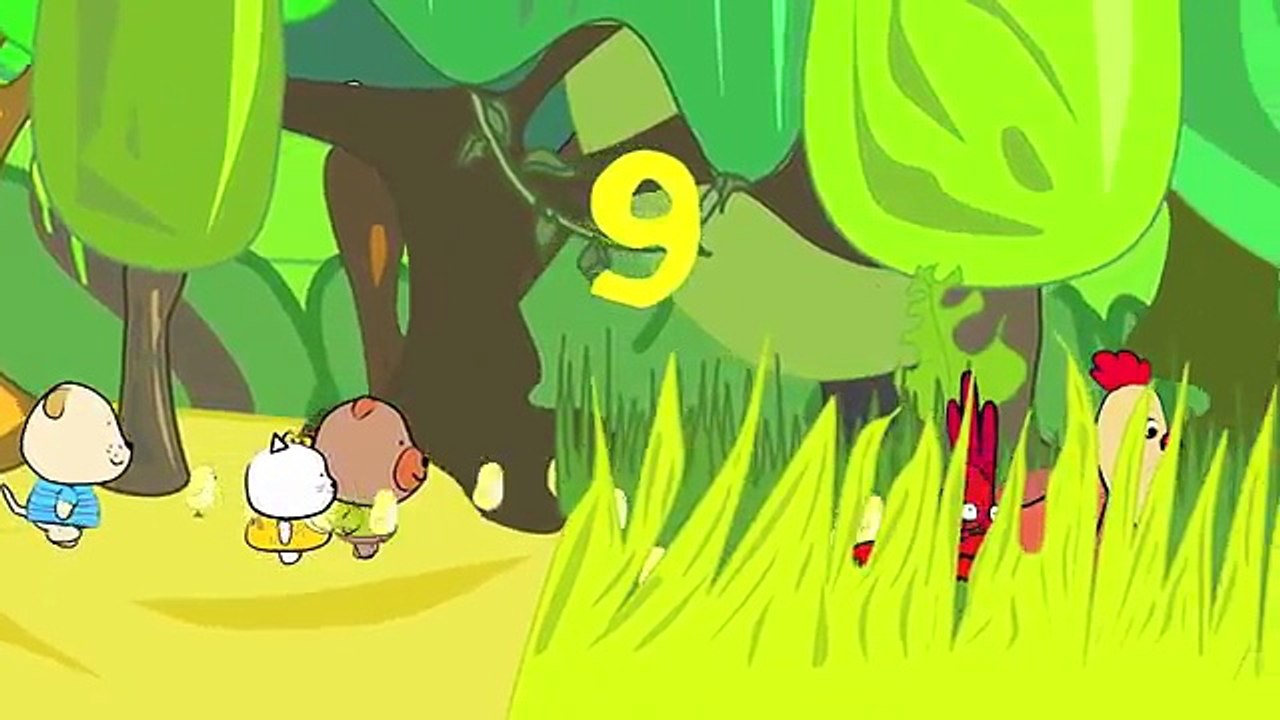 Interive Counting Songs | 9 minutes | The Singing Walrus – Видео