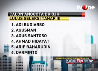 Seleksi Tahap III Loloskan 30 Nama Calon