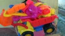 Excavator toy Xe máy xúc đồ chơi mô hình xe cần cẩu xe tải câu cá trẻ em by Giai tri cho Be yeu