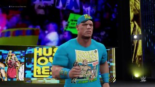 WWE 2K16 - John Cena vs. Big Show -Hell In A Cell Match- at survivor 2016(PS4)