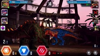 Strongest Dinosaurs Battle In SECODONTOSAURAUS Event - Jurassic World The Game