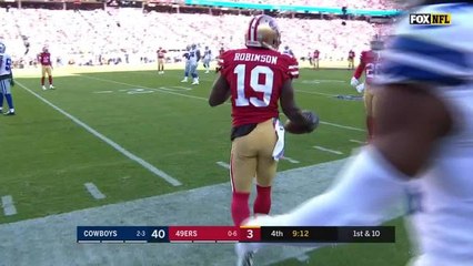 Aldrick Robinson shows off his wheels on 15-yard catch