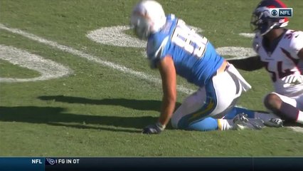 Hunter Henry beats Will Parks for key catch on 3rd and 11