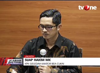 Konferensi Pers KPK Terkait Penggeledahan Kantor Bea Cukai