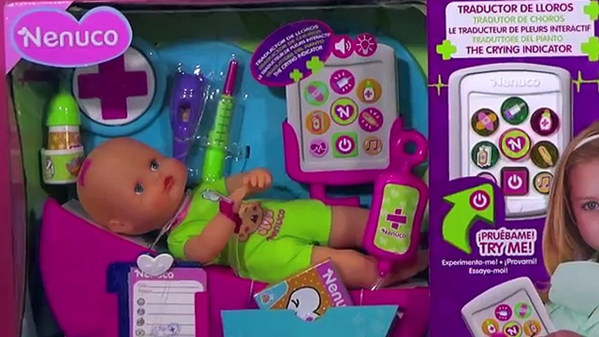 Nenuco doctora por qué Llora - juguetes Nenuco en español - Bebé Nenuco -  Nenuco dolls - Dailymotion Video