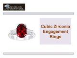 Cubic Zirconia Jewelry - Cubic Zirconia Engagement