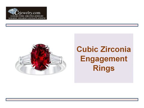 Cubic Zirconia Jewelry - Cubic Zirconia Engagement