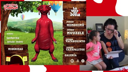 La Vaca que Juega! App infantil con juegos para niños y realidad aumentada.