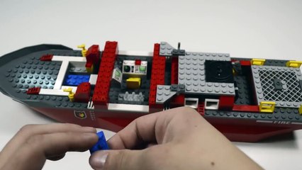 Lego City 7207 Fire boat - Lego Speed Build
