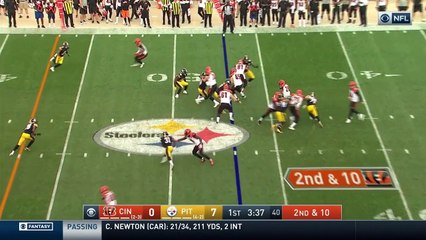 Joe Mixon breaks loose for his longest run of 2017 so far