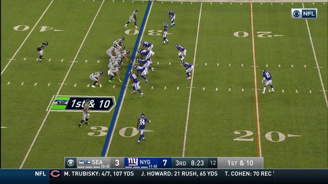 Paul Richardson sends Rodgers-Cromartie sliding with sharp cut, sprints into red zone