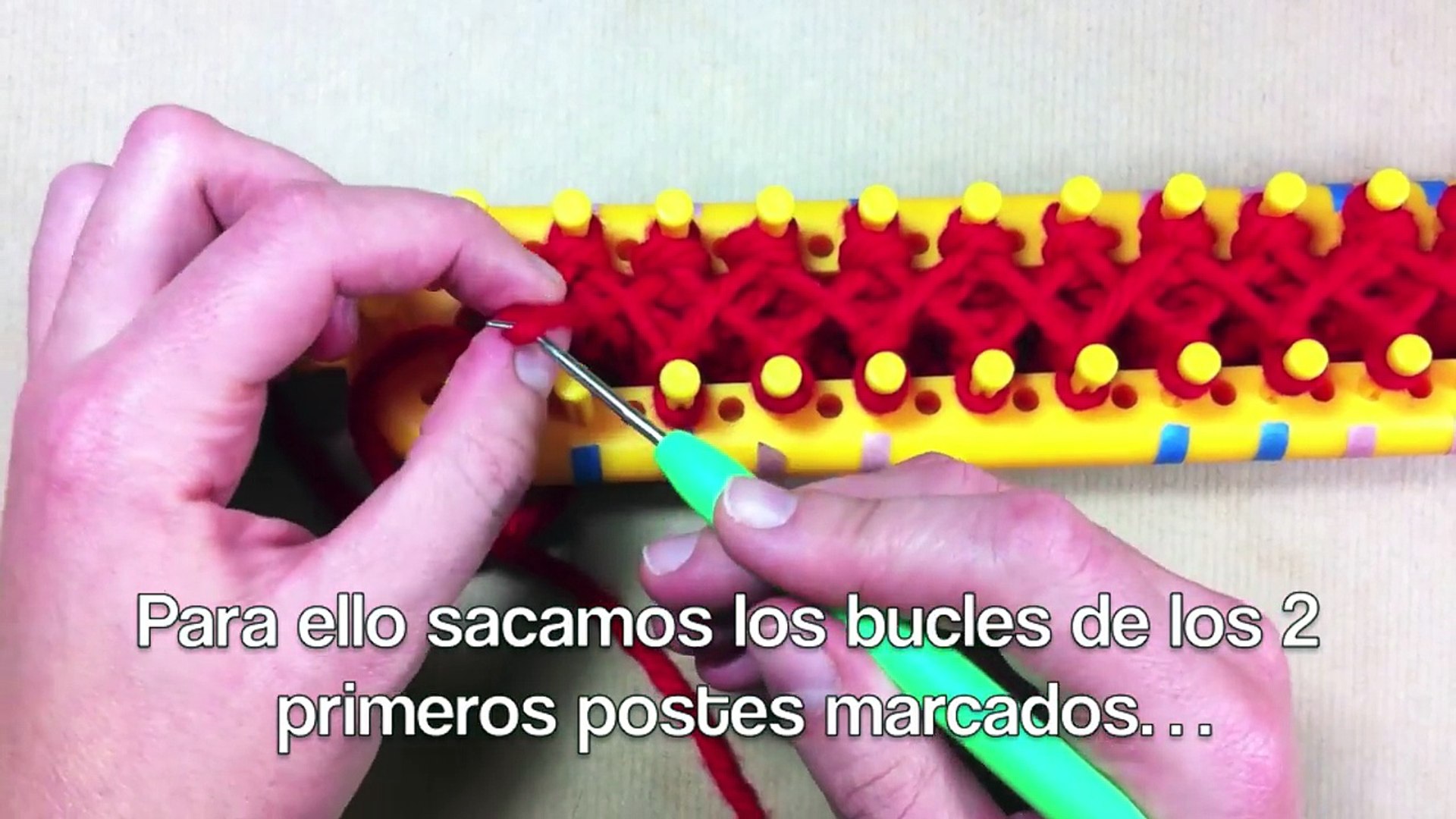 Cómo tejer un cuello trenzado en telar rectangular – Видео Dailymotion