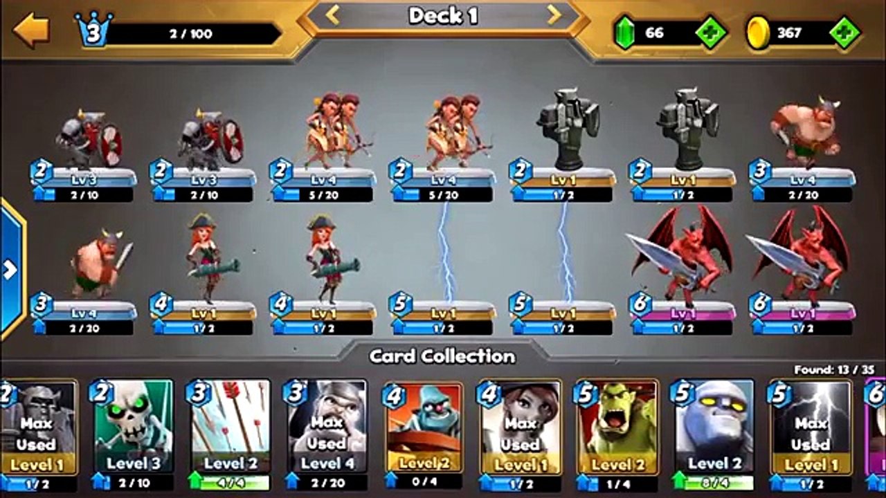 Castle Crush Epic Card Game - Improving My Deck Balance | #3