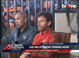 Nonton Laga Persib vs PBFC, Luis Milla Bidik 6 Pemain Muda