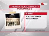 Tahapan Pilkada DKI Jakarta 2017 Putaran Kedua
