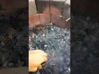 Sensitive Magnet Used to Clean Out Fire Pit