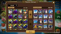 Summoners War - 106 LnD + 1 Legendary Scroll summons