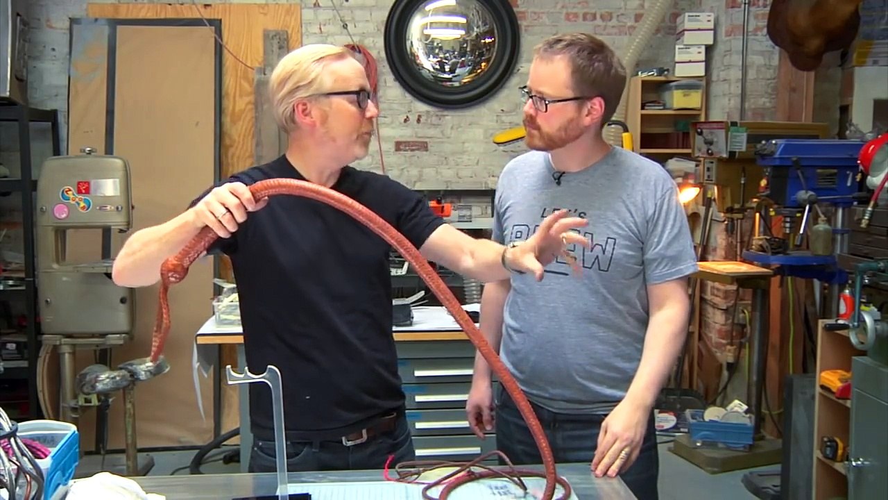 Inside Adam Savages Cave: Indiana Jones Bullwhip